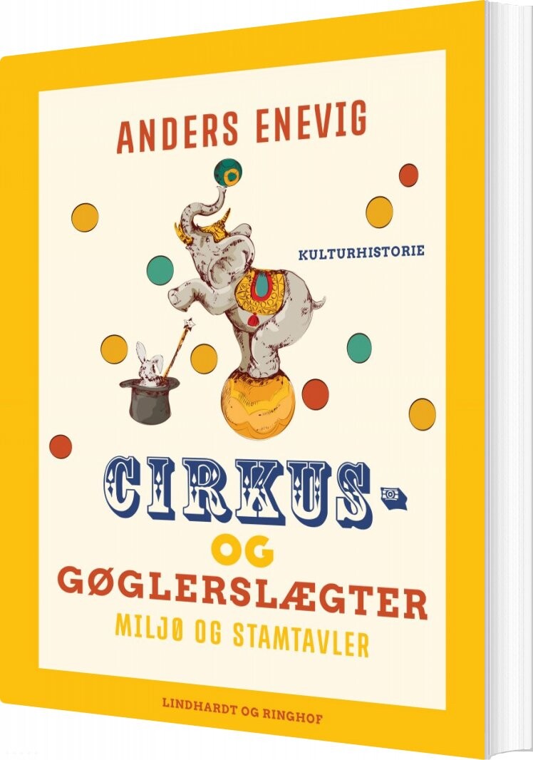 Cirkus  Og Gøglerslægter   Anders Enevig   Bog