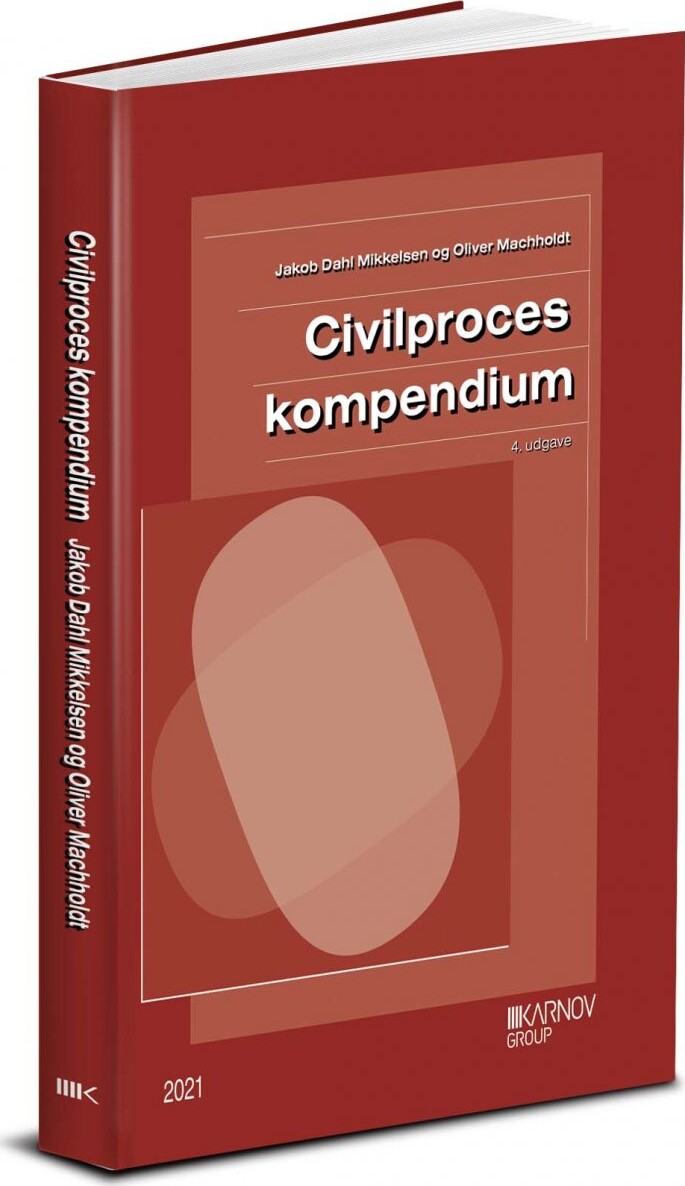 Civilproces   Kompendium   Oliver Machholdt   Bog
