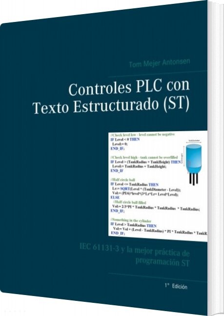 Controles Plc Con Texto Estructurado   St   Tom Mejer Antonsen   Spansk Bog