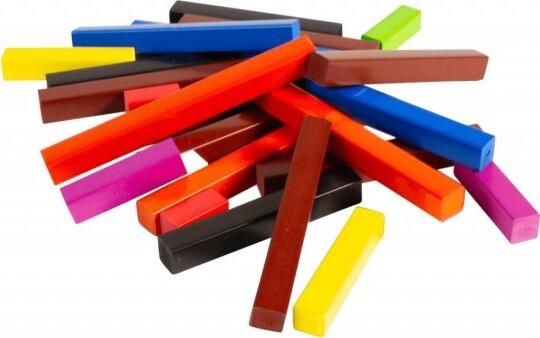 Cuisenaire Stænger Og Klodser   155 Stk