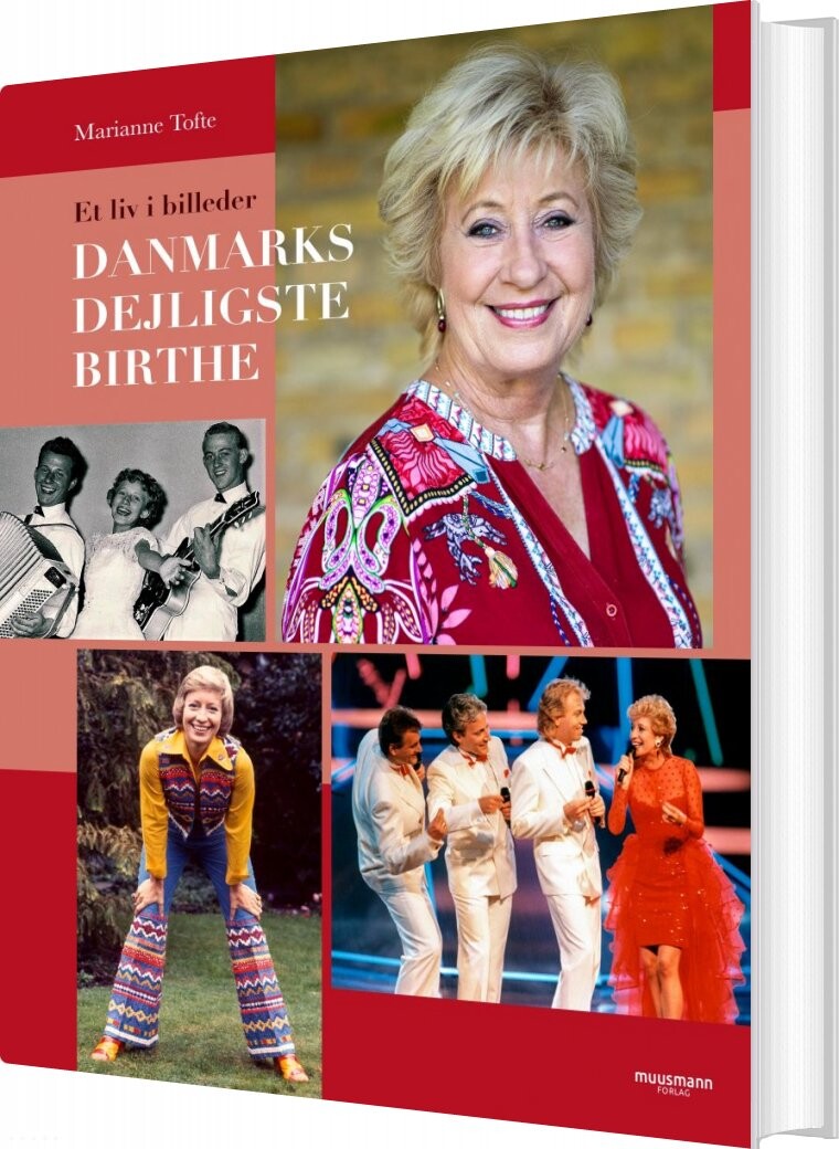 Danmarks Dejligste Birthe Kjær   Billedbiografi   Marianne Tofte   Bog