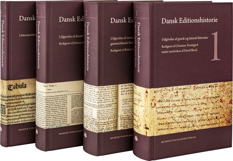 Dansk Editionshistorie   Bind 1 4   Britta Olrik Frederiksen   Bog