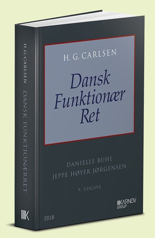 Dansk Funktionær Ret   Danielle Buhl   Bog