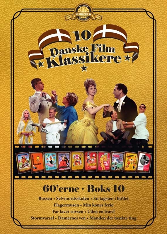 10 Danske Filmklassikere 1960 Erne Boks 10 Dvd Film