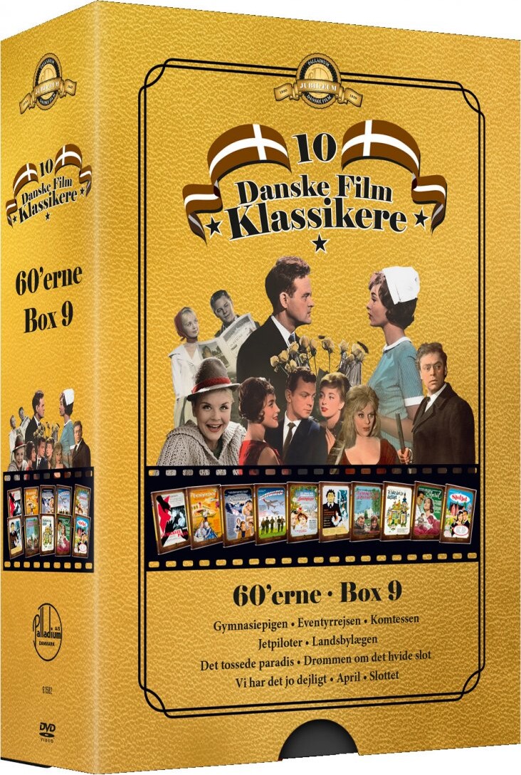 10 Danske Filmklassikere 1960 Erne Boks 9 Dvd Film