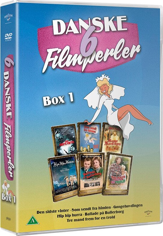 6 Danske Filmperler Box 1 Dvd Film