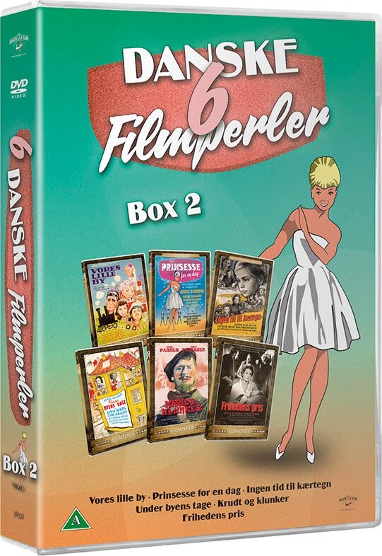 6 Danske Filmperler Box 2 Dvd Film
