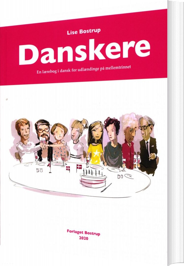 Danskere   En Lærebog I Dansk For Udlændinge På Mellemtrinnet   Lise Bostrup   Bog