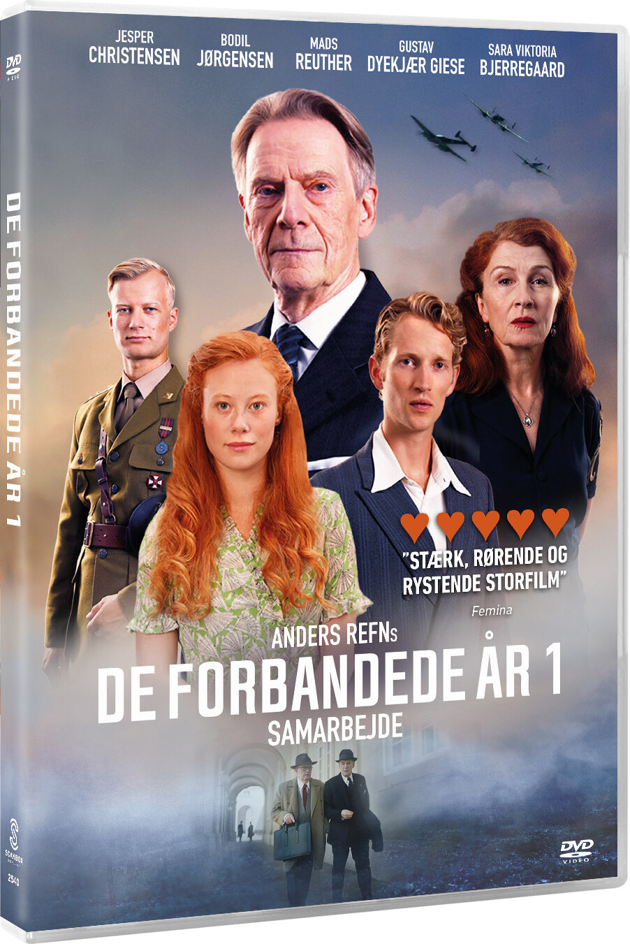 De Forbandede år 1 Samarbejde Dvd Film