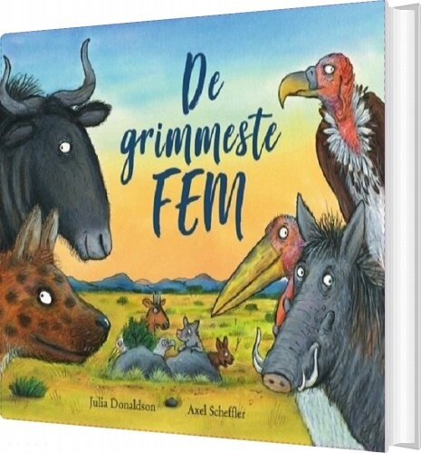 De Grimmeste Fem   Julia Donaldson   Bog