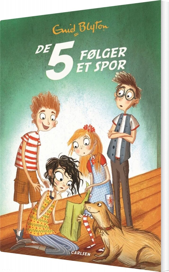 De 5   Nr15   De 5 Følger Et Spor   Enid Blyton   Bog