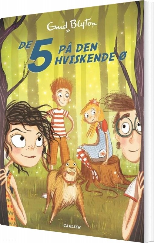 De 5   Nr20   De 5 På Den Hviskende ø   Enid Blyton   Bog