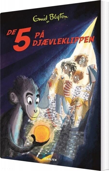De 5   Nr19   De 5 På Djævleklippen   Enid Blyton   Bog
