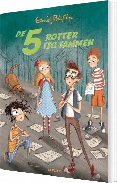 De 5   Nr21   De 5 Rotter Sig Sammen   Enid Blyton   Bog