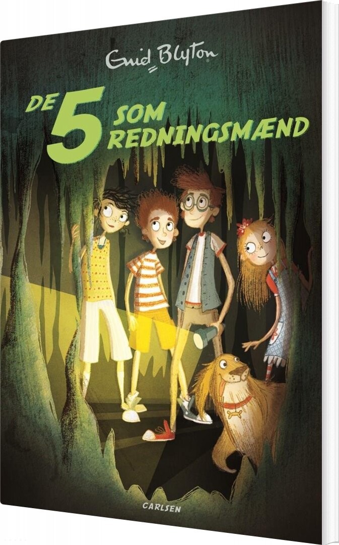 De 5   Nr16   De 5 Som Redningsmænd   Enid Blyton   Bog