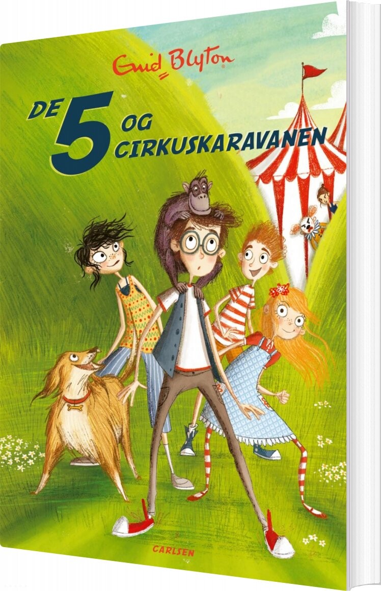 De 5 Og Cirkuskaravanen   Bind 5   Enid Blyton   Bog