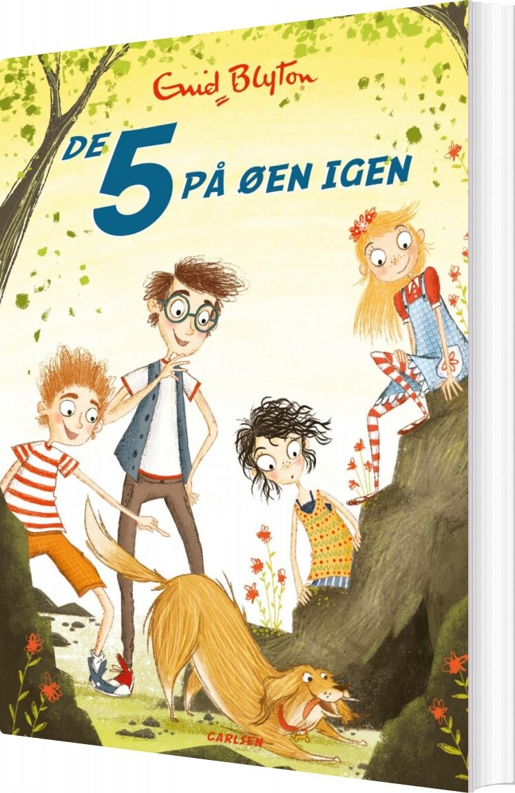 De 5 På øen Igen   Bind 6   Enid Blyton   Bog