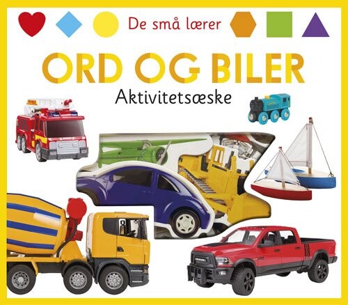 De Små Lærer Ord Og Biler Aktivitetsæske Bog