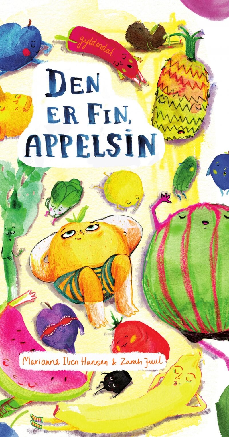 Den Er Fin Appelsin Grønne Rim Marianne Iben Hansen Bog