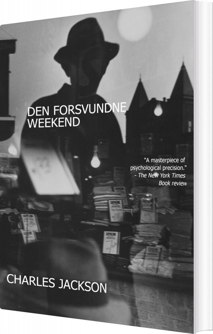 Den Forsvundne Weekend   Charles Jackson   Bog