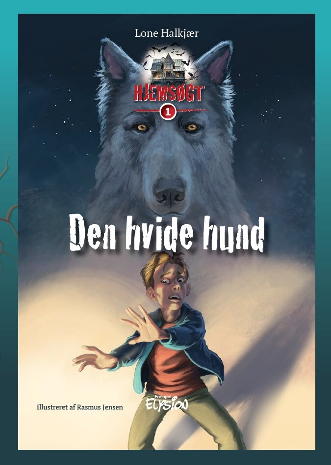 Den Hvide Hund Lone Halkjær Bog