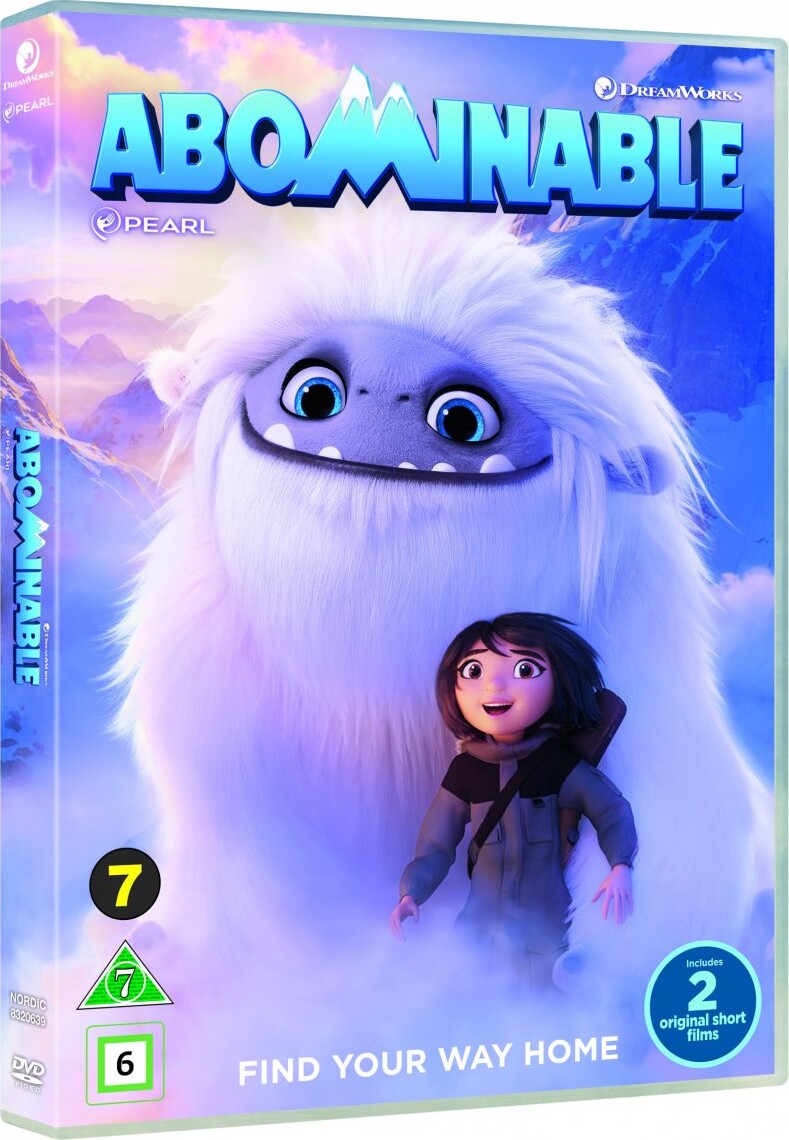 Den Lille Afskyelige Snemand Abominable 2019 Dvd Film