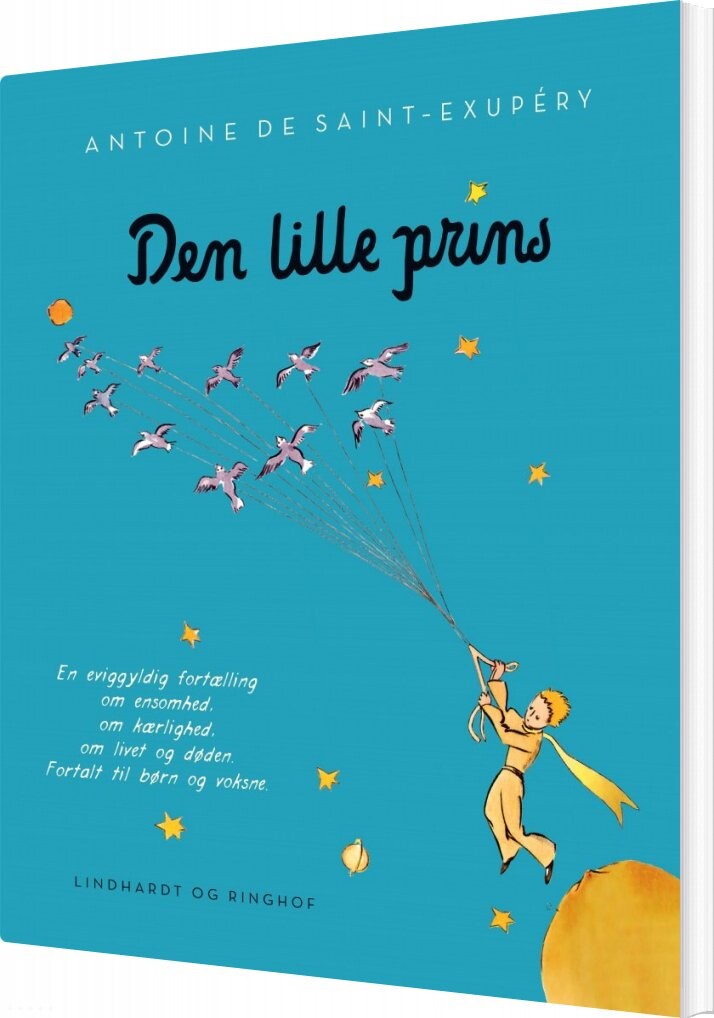 Den Lille Prins   Lyseblå Softcover   Antoine De Saint Exup? Ry   Bog