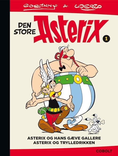 Den Store Asterix 1: Asterix Og Hans Gæve Gallere   Asterix Og Trylledrikken   Ren?  Goscinny   Bog