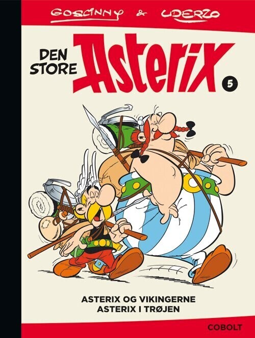 Den Store Asterix 5: Asterix Og Vikingerne  Asterix I Trøjen   Ren?  Goscinny   Bog