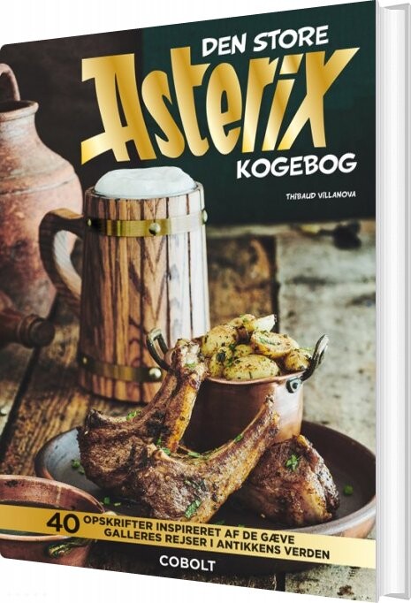Den Store Asterix Kogebog Thibaud Villanova Bog