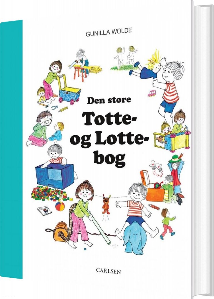 Den Store Totte  Og Lotte Bog   Gunilla Wolde   Bog