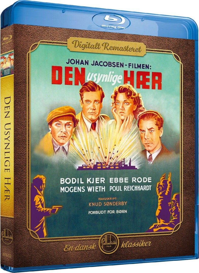 Den Usynlige Hær Digital Remastered Blu Ray