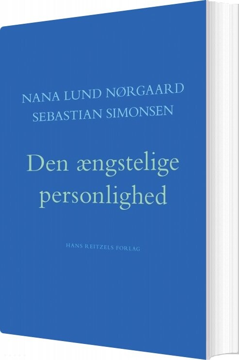 Den ængstelige Personlighed Nana Lund Nørgaard Bog