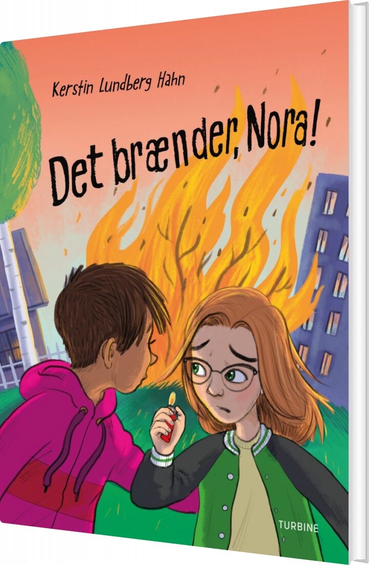 Det Brænder  Nora   Kerstin Lundberg Hahn   Bog