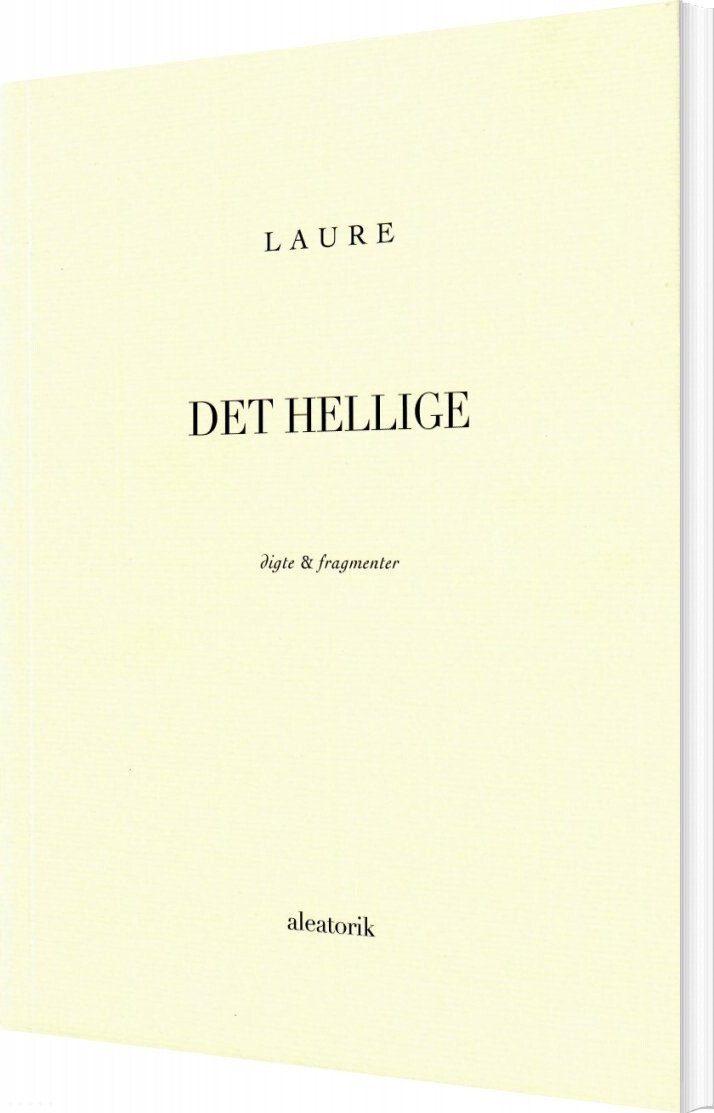 Det Hellige   Laure   Bog