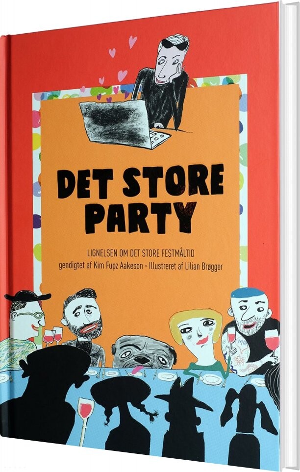 Det Store Party   Kim Fupz Aakeson   Bog