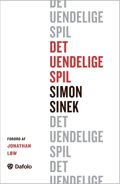 Det Uendelige Spil   Simon Sinek   Bog