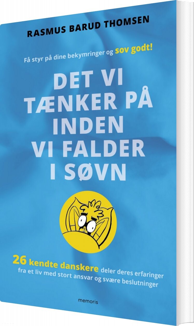 Det Vi Tænker På Inden Vi Falder I Søvn   Rasmus Barud Thomsen   Bog