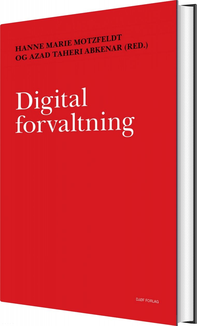 Digital Forvaltning   Hanne Marie Motzfeldt   Bog