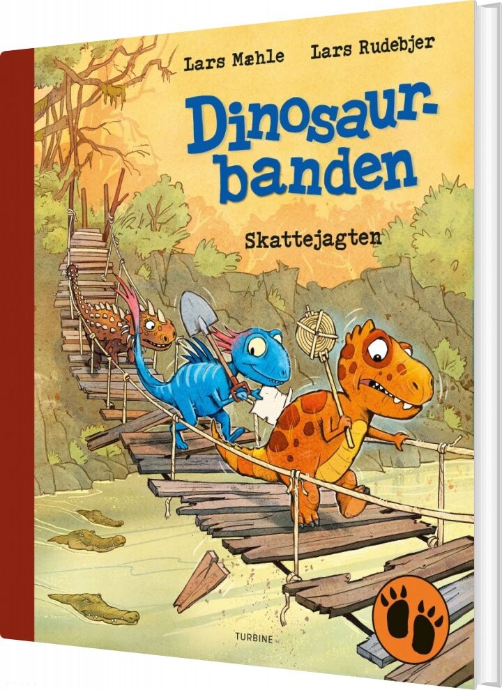 Dinosaurbanden   Skattejagten   Lars Mæhle   Bog