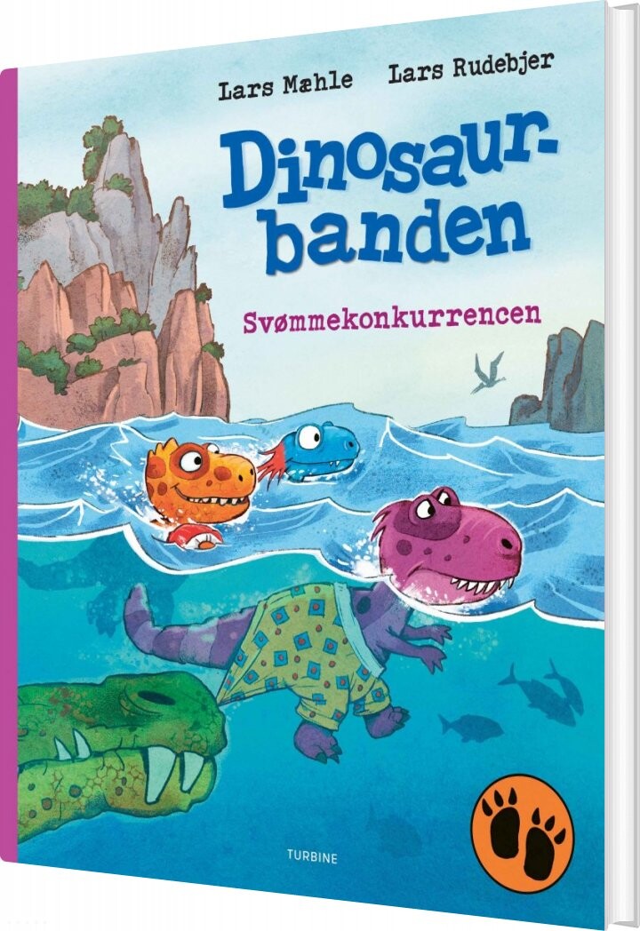 Dinosaurbanden   Svømmekonkurrencen   Lars Mæhle   Bog