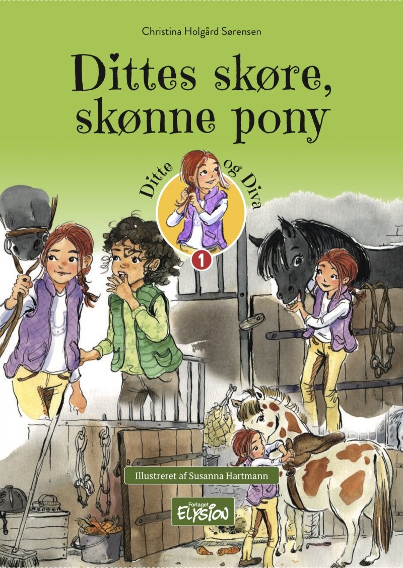 Dittes Skøre Skønne Pony Christina Holgård Sørensen Bog