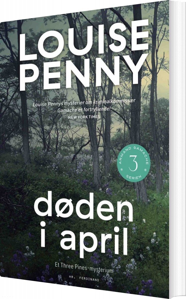 Døden I April   Armand Gamache Serien Nr  3   Louise Penny   Bog