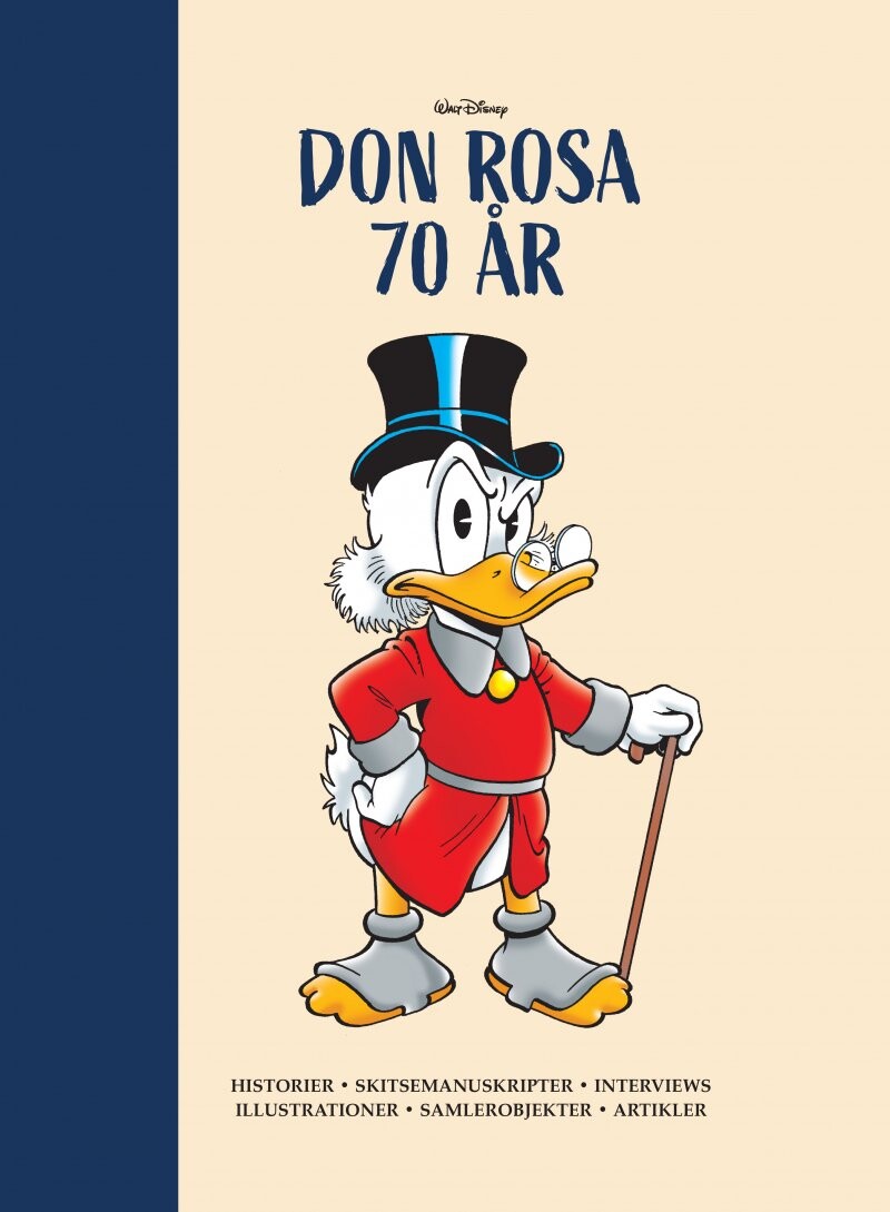 Don Rosa 70 år   Disney   Bog