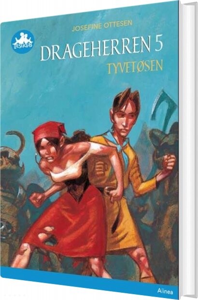 Drageherren 5: Tyvetøsen   Blå Læseklub   Josefine Ottesen   Bog