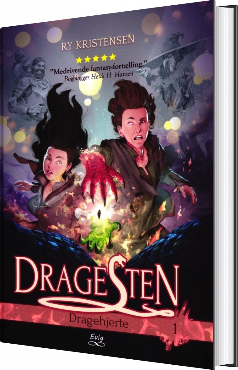 Dragesten 1   Dragehjerte   Ry Kristensen   Bog