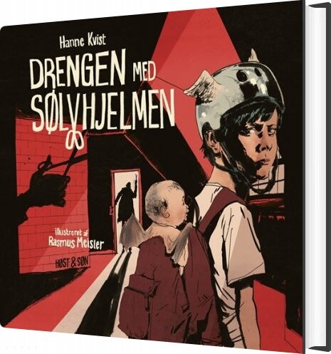 Drengen Med Sølvhjelmen Grafisk Roman Hanne Kvist Bog