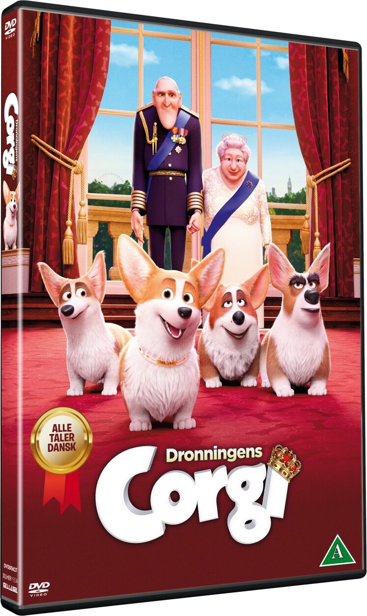 Dronningens Corgi   The Queen S Corgi   Dvd   Film