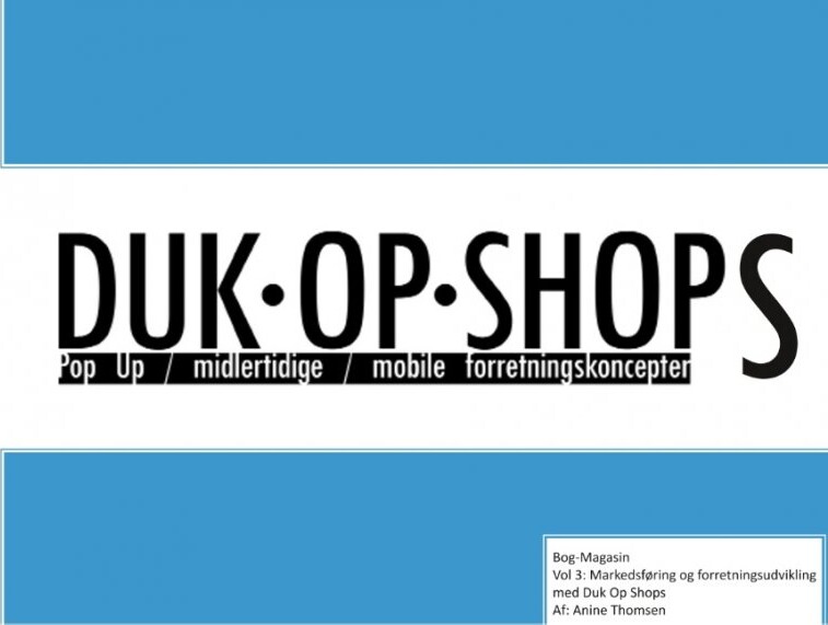 Duk Op Shops Vol 3 1   Anine Thomsen   Bog