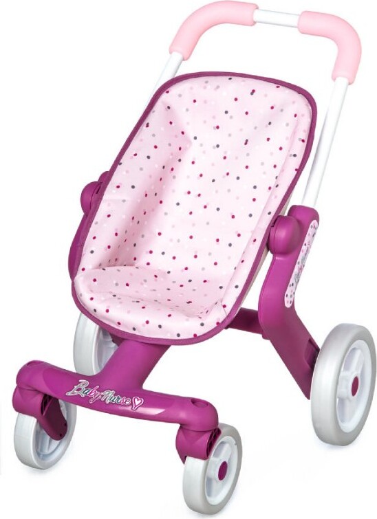 Dukkevogn   Klapvogn Til Dukke   Lilla   Smoby Baby Nurse